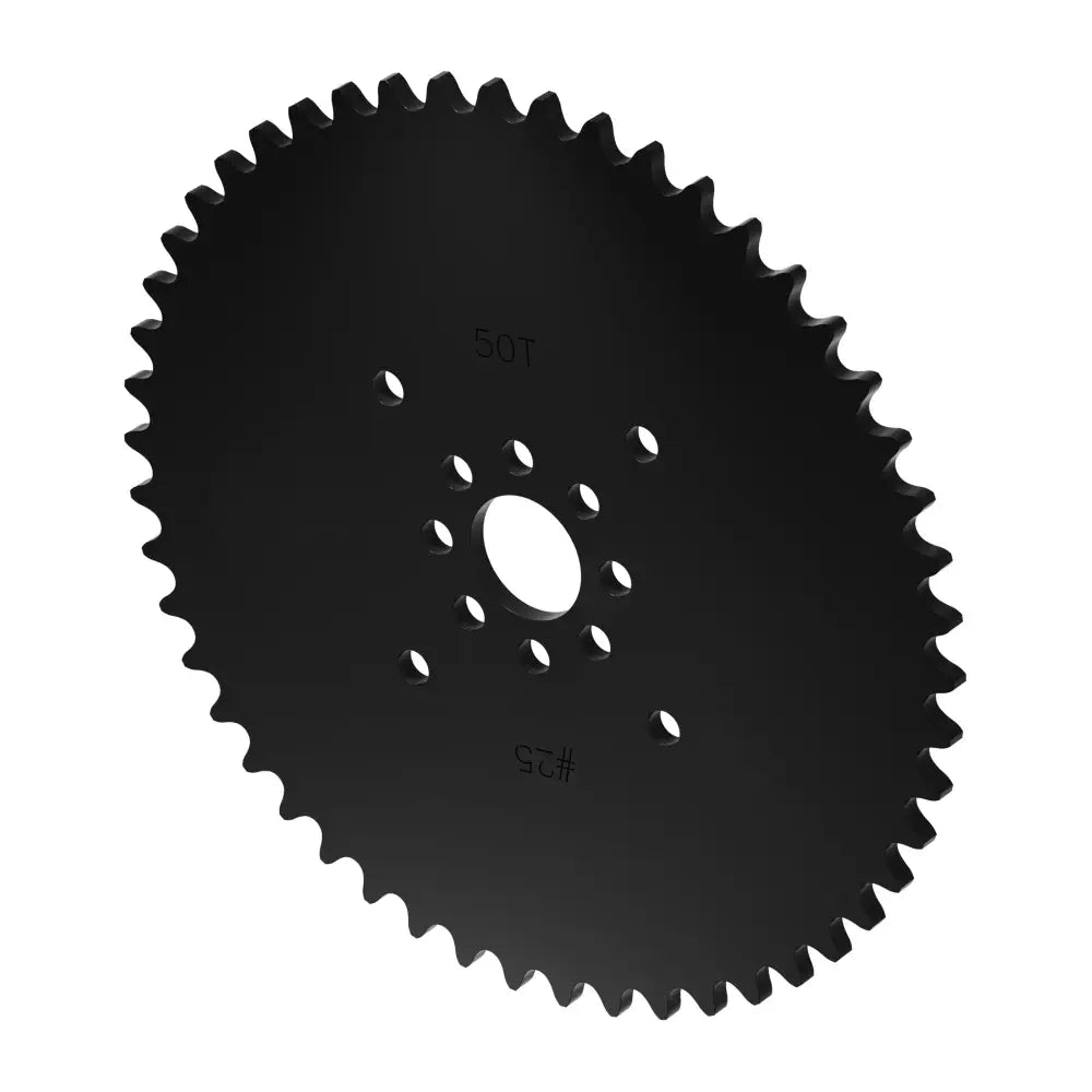 ServoCity #25 Pitch Acetal Hub-Mount Sprocket (14mm Bore, 50 Tooth)