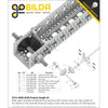2319 Series MOD 1.25 Miter Gear (8mm REX™ Bore, 30 Tooth)