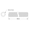 ServoCity 2808 Series Stainless Steel Threaded Rod (M4 x 0.7mm, 80mm Length) - 2 Pack