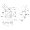 ServoCity 1201 Series Quad Block Pattern Mount (43-4)