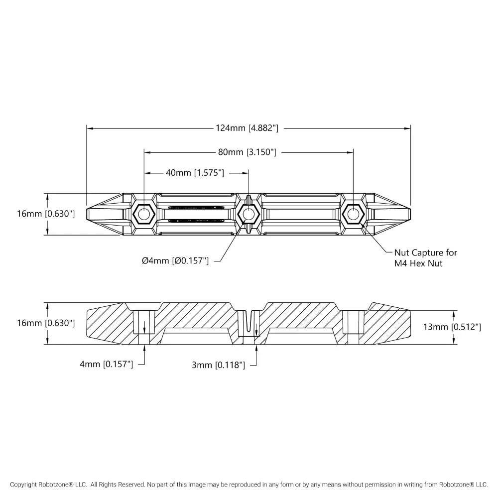 ServoCity TerraGROUSER (16mm Height) - 6 Pack