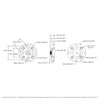 ServoCity 1908 Series Servo Hub (25 Tooth Spline, 32mm Diameter)