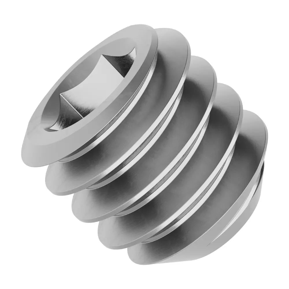 ServoCity 1/4"-20 Cup-Point Set-Screw (0.250" Length) - 6 Pack