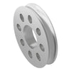ServoCity 3400 Series Hub Mount Round Belt Pulley (14mm Bore, 32mm PD)