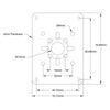 Motor Controller Mount for Basic Micro RoboClaw 2x15A, 2x30A, 2x45A