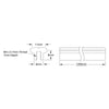 ServoCity 3700 Series 14.5mm V-Guide (1200mm Length)