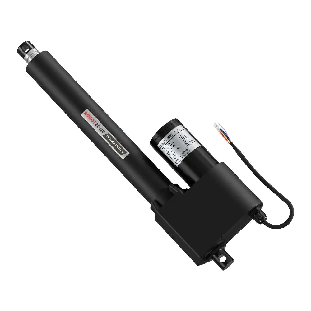 ServoCity 12V Super-Duty Linear Actuator (560lb Thrust, 2.6"/sec, 8" Stroke)