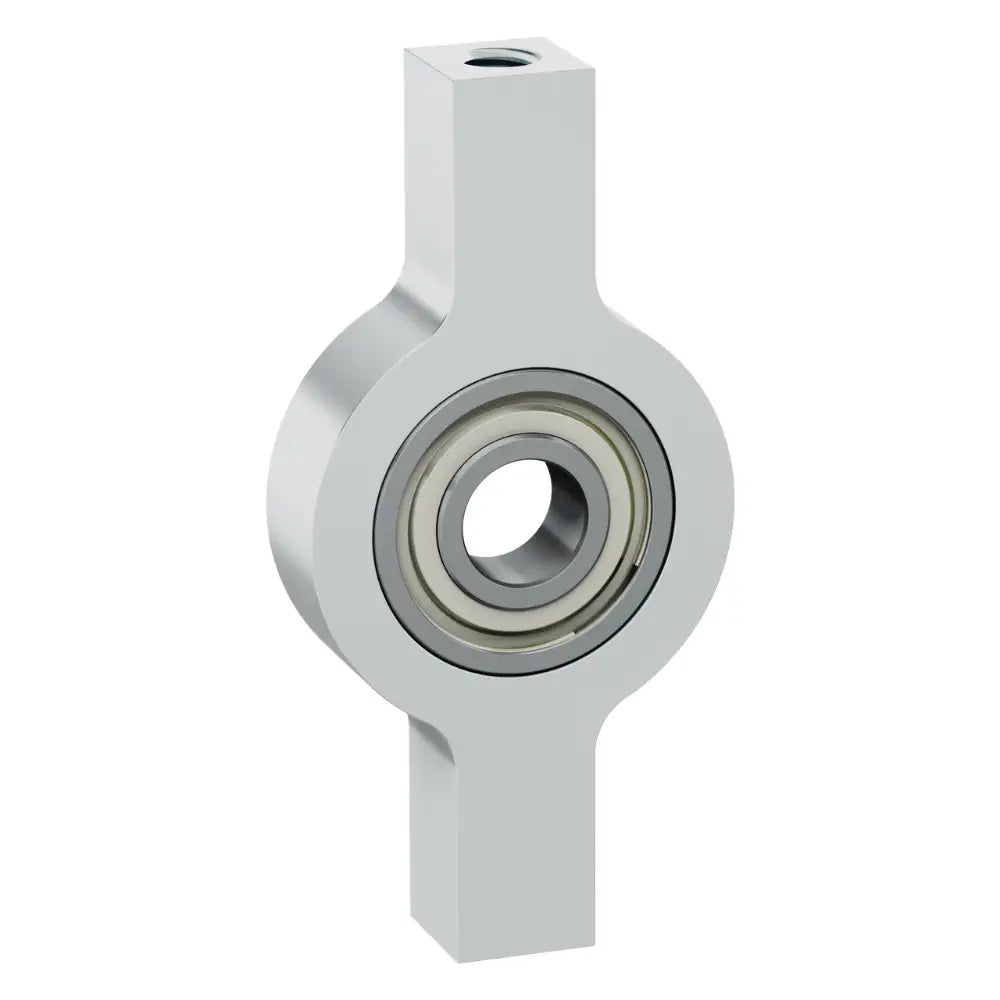 ServoCity 6mm Bore 2-Side, 1-Post Pillow Block (43mm Width)