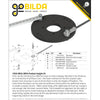ServoCity Plastic Hub-Mount Disc (32mm Bore, 96mm Diameter)