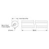 12mm REX™ Shaft (88mm Length)