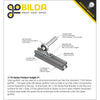 ServoCity 1118 Series Open GoRAIL (120mm Length)