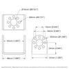 ServoCity U-Bracket, Round-End