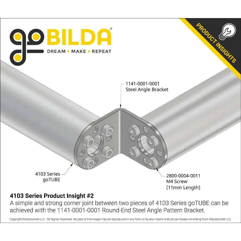 ServoCity 4103 Series goTUBE (192mm Length)