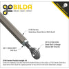ServoCity 8mm REX™ Shaft w/ E-Clip (32mm Length)