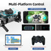 Smart Robot Dog Kit, 12 DOF Programmable Bionic Metal STEM Learning Toy, Open Source ESP32 Educational Project, Wireless App Control(Basic Kit)