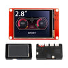 Elecrow CrowPanel 2.8-inch ESP32 HMI 320x240 Display SPI TFT LCD Touchscreen w/ Case