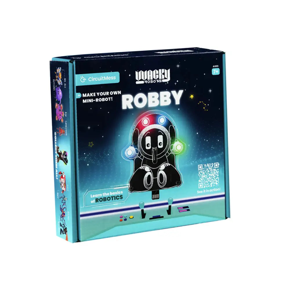 CircuitMess Wacky Robots Robby - Kids STEM Adventure Toys Electronics Kit - Science Kit &amp; Robotics Kit