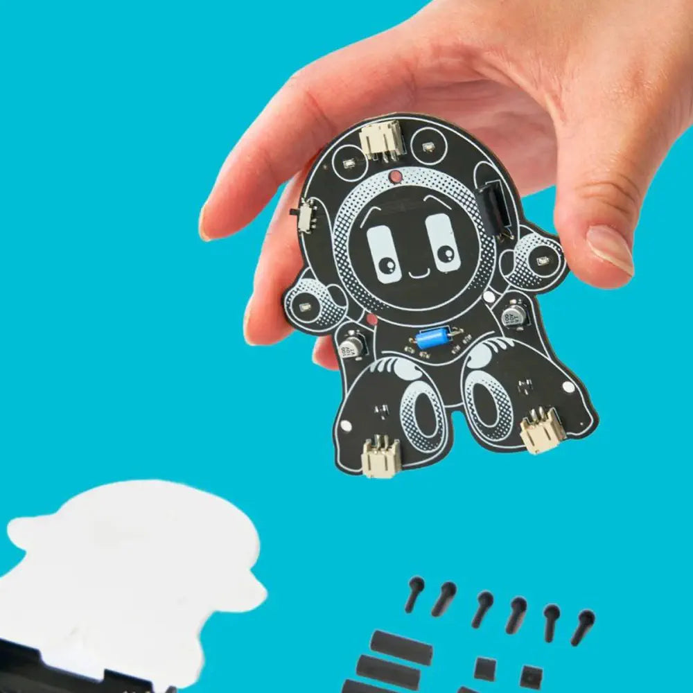 CircuitMess Wacky Robots Robby - Kids STEM Adventure Toys Electronics Kit - Science Kit &amp; Robotics Kit