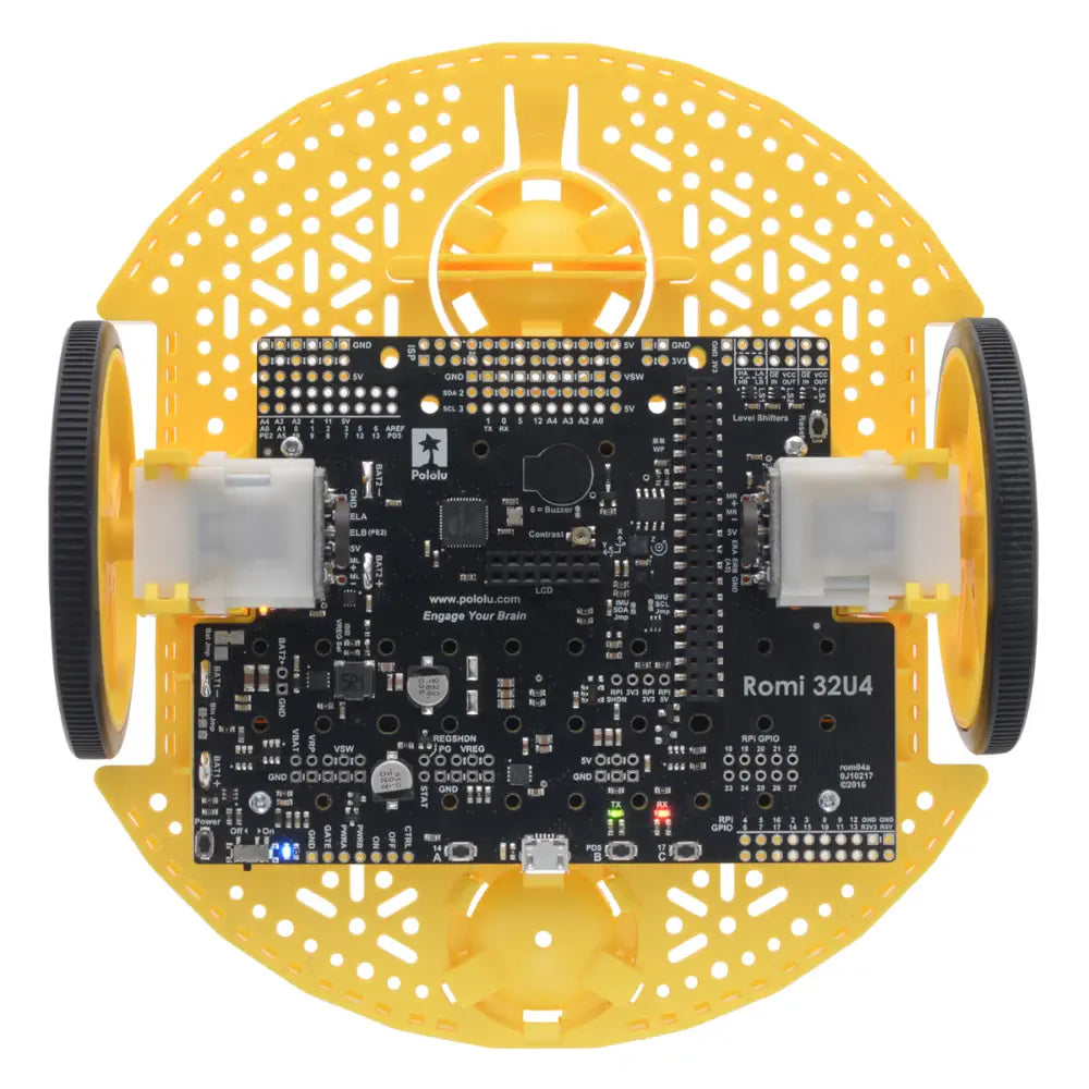 Pololu Romi Chassis Kit - Yellow