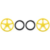 Pololu Wheel 70×8mm Pair - Yellow
