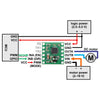 Pololu BD65496MUV Single Brushed DC Motor Driver Carrier