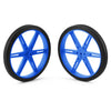 Pololu Wheel 80×10mm Pair - Blue