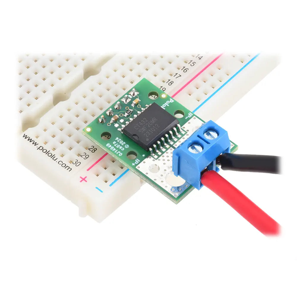Pololu CT432-HSWF50MR TMR Current Sensor Compact Carrier -50A to +50A, 5V