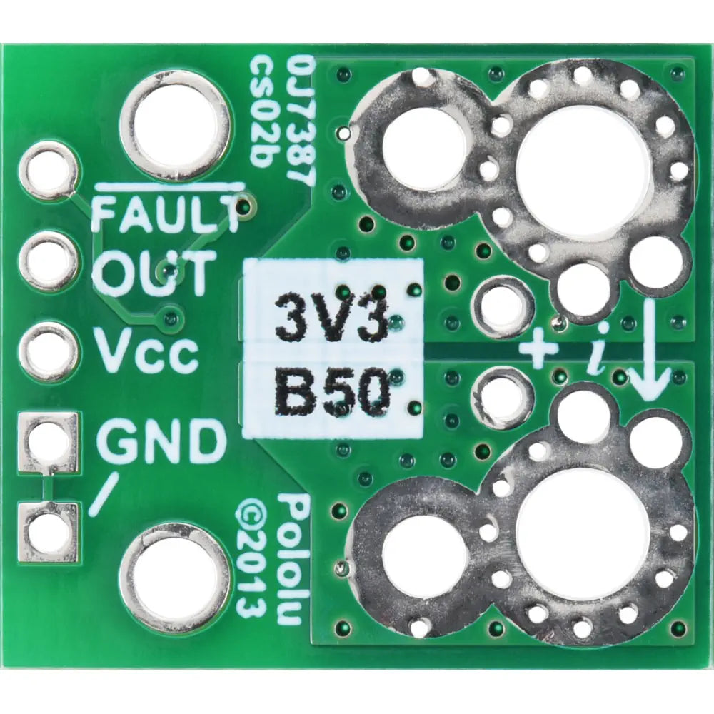 Pololu ACS71240KEXBLT-050B3 Current Sensor Carrier -50A to +50A, 3.3V