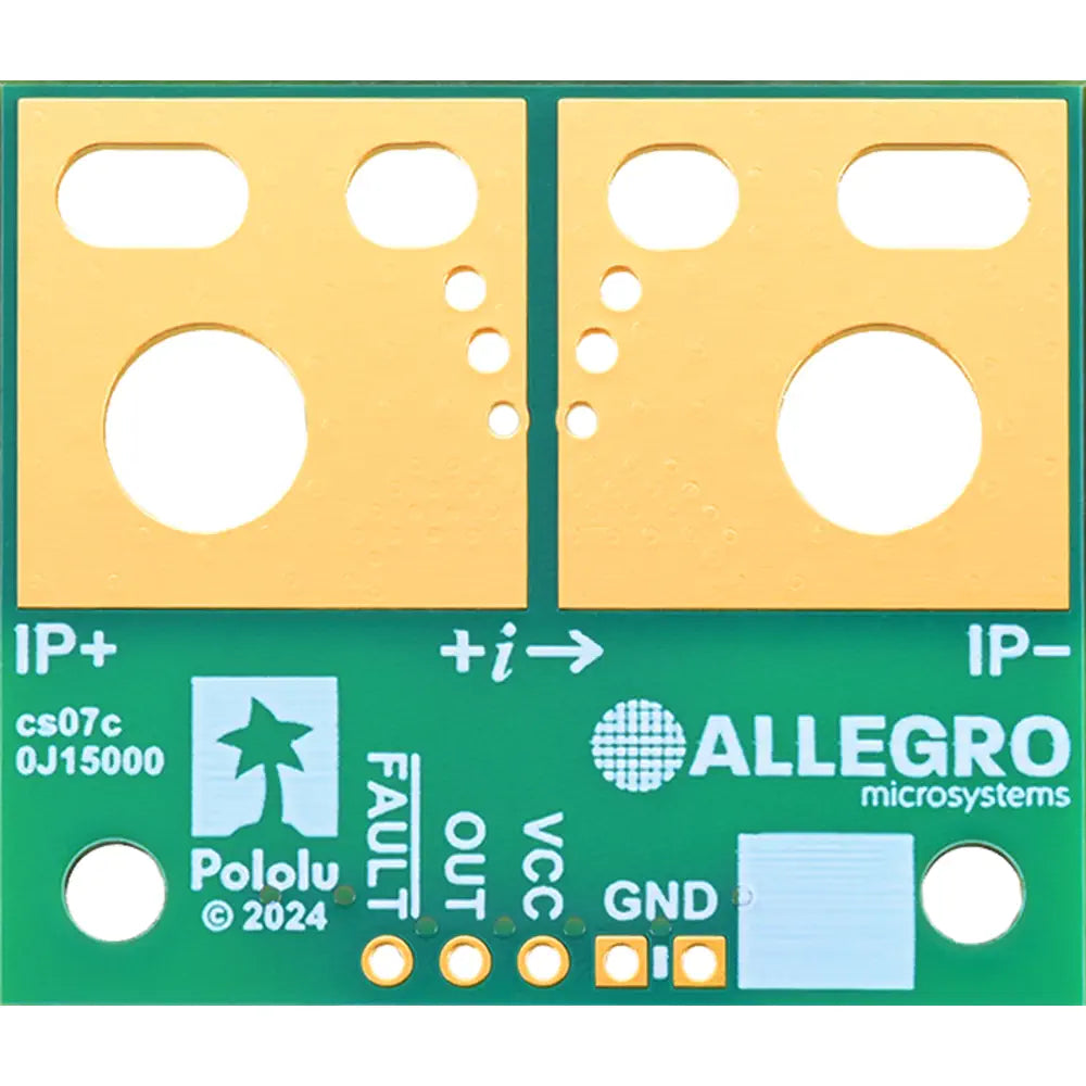 Pololu CT433-HSWF65DR TMR Current Sensor Large Carrier 0A to 65A, 3.3V