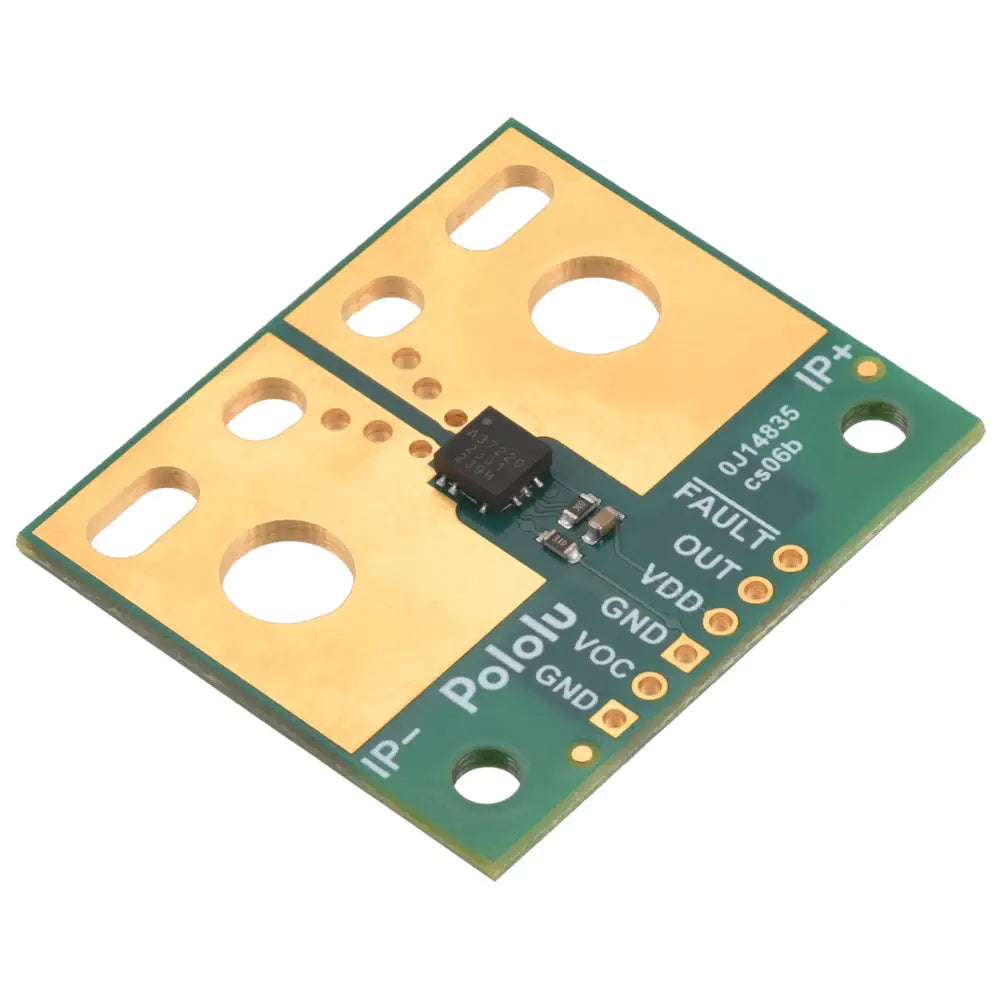 Pololu ACS37220LEZATR-150B5 Current Sensor Large Carrier -150A to +150A, 5V