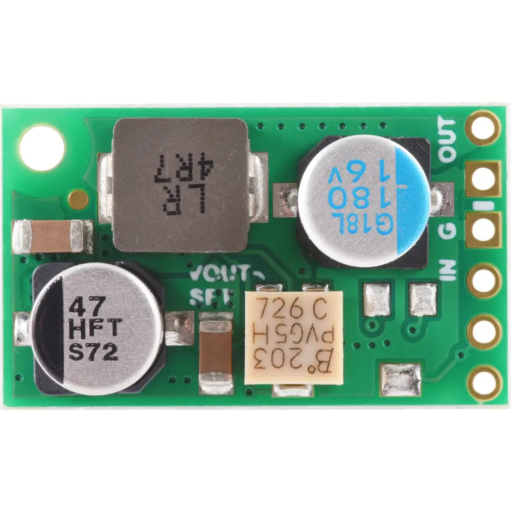 Pololu 4.2-15V, 3A Fine-Adjust Step-Down Voltage Regulator D30V30MAS