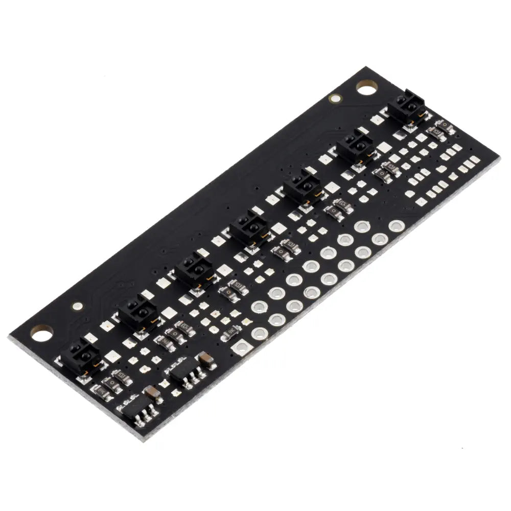 Pololu QTRX-MD-07A Reflectance Sensor Array: 7-Channel, 8mm Pitch, Analog Output, Low Current