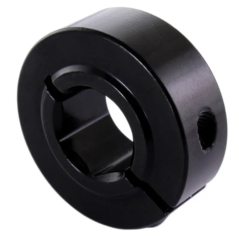 AndyMark 1/2 in. Hex Collar Clamps Black, HD (0.5 in.), 1 Part