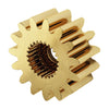 ServoCity 2305  Series Brass, MOD 0.8, Servo Gear (25 Tooth Spline, 15 Tooth)