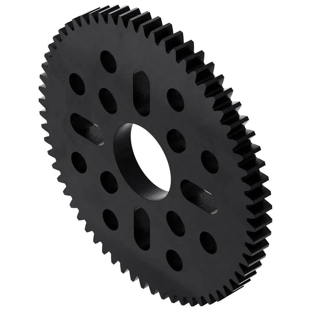 ServoCity 64 Tooth Hub-Mount Gear (MOD 0.8, 4mm Thick Acetal)