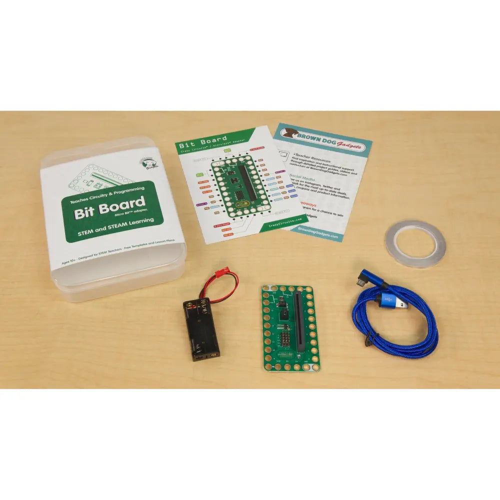 Brown Dog Gadgets Crazy Circuits Bit Board Basic
