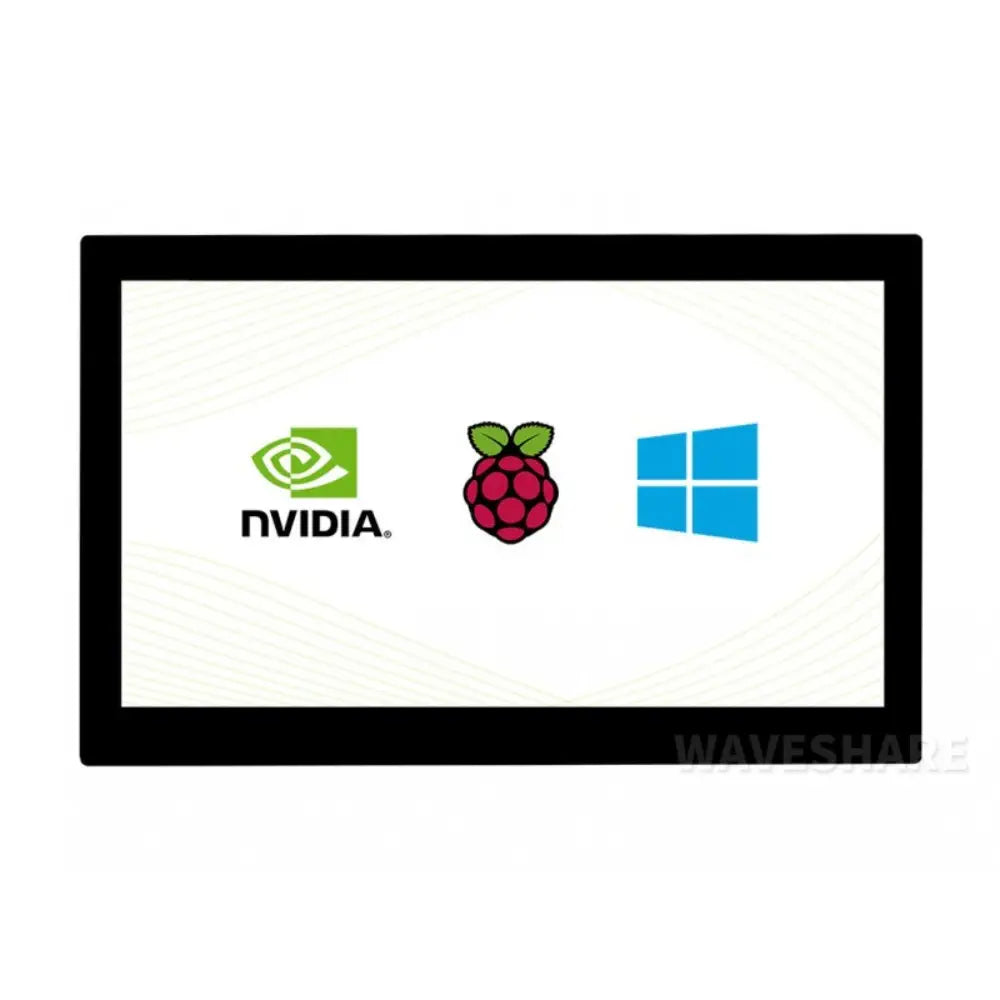 Waveshare 13.3" Capacitive Touch Screen LCD, 1920×1080, HDMI, IPS, Various Systems Support (US)