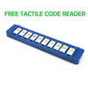 TTS 3 Bee-Bot and 3 Blue Bot Programmable Robots  with FREE 1 Tactile Code Reader - STEM Learning Coding Robotics for Kids Age 3+
