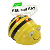 TTS 6 Bee-Bo t Programmable Robots Bundle with Docking Station, 3 Wooden Tunnels &amp; FREE 10 Pcs Clip-On Shells White - STEM Coding &amp; Robotics Learning for Kids | Age 3+