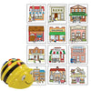 TTS Bee-Bot See &amp; Say - Programmable Robot with 3D Community Construction Kit - STEM Learning, Early Coding, Floor Robotics, Interactive Educational Toy for Kids 3+ | Yellow