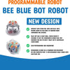 TTS Blue-Bot Programmable Robot Bundle - Bluetooth Coding Floor Robot with Wooden Tunnels &amp; Fairy Tale Mat - STEM Learning, Sequencing &amp; Classroom Activities | Age 3+