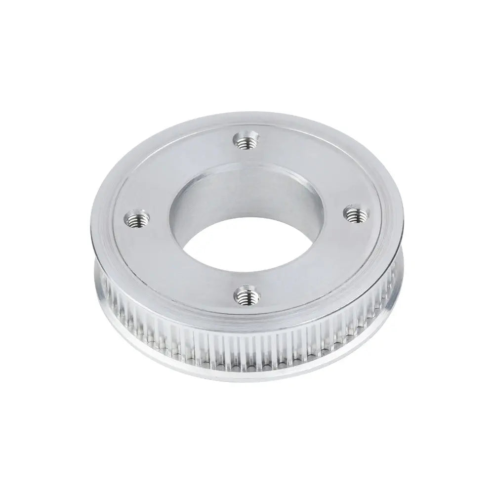 Waveshare 2GT 60 Teeth Timing Pulley, 19mm Center Bore Diameter, w/ 4 Flat Holes