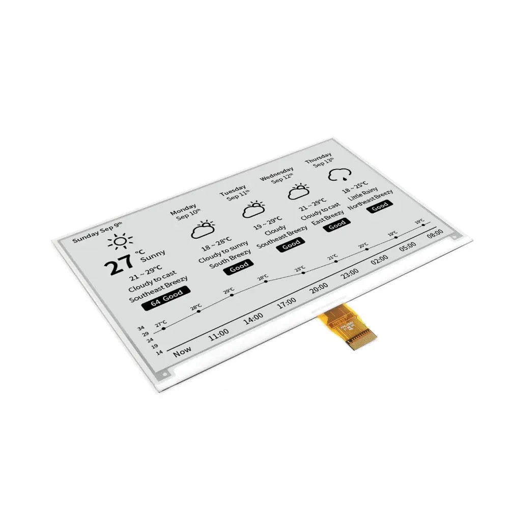 Waveshare 800×480, 7.5" E-Ink Raw Display