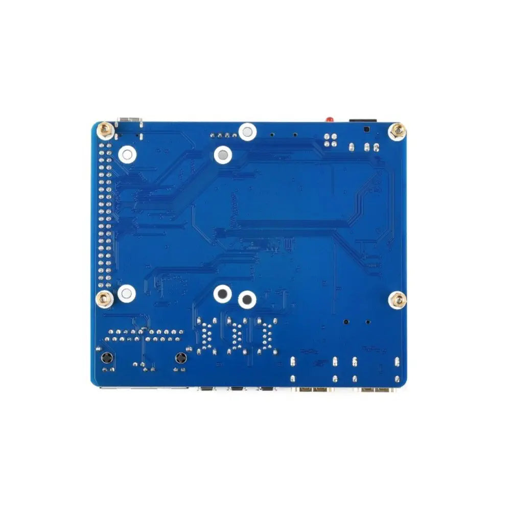 Waveshare Dual Gigabit Ethernet Mini-Computer for Raspberry Pi Compute Module 4 (not Included) (US)