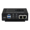 Waveshare Dual Gigabit Ethernet 5G/4G Mini-Computer Based on Raspberry Pi Compute Module 4 (not Included) (US)