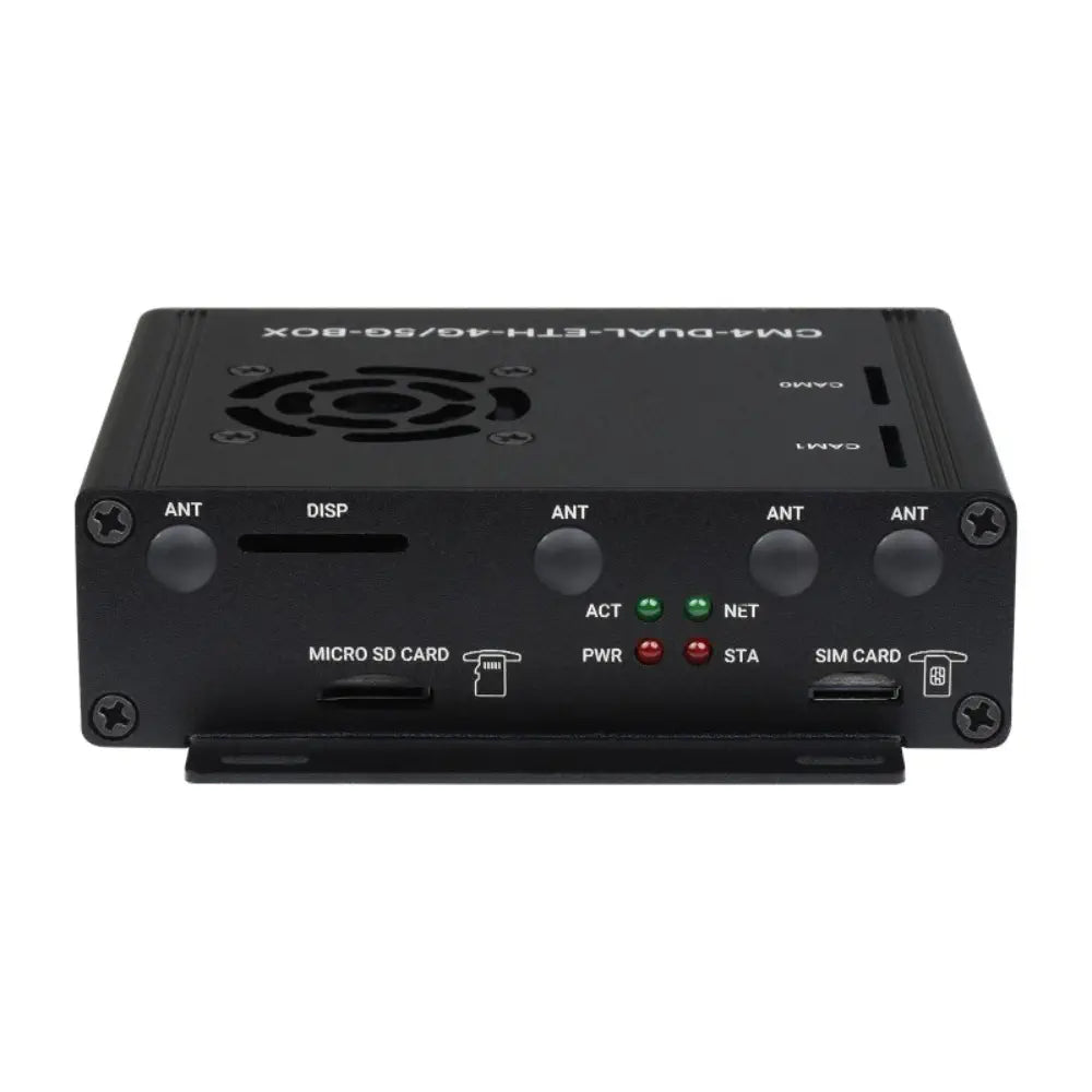 Waveshare Dual Gigabit Ethernet 5G/4G Mini-Computer Based on Raspberry Pi Compute Module 4 (not Included) (US)