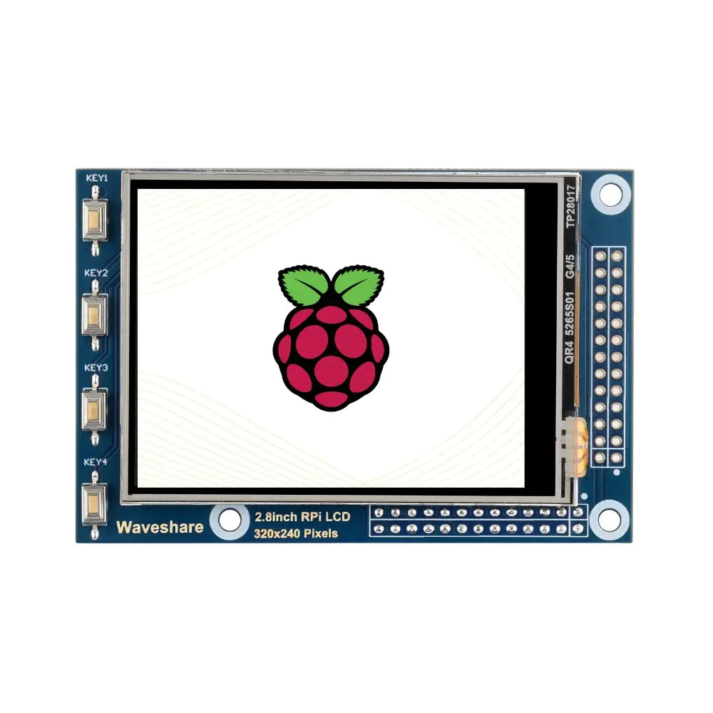 Waveshare 2.8 " RPi LCD (A), 320×240, Resistive Touch Screen for Raspberry Pi
