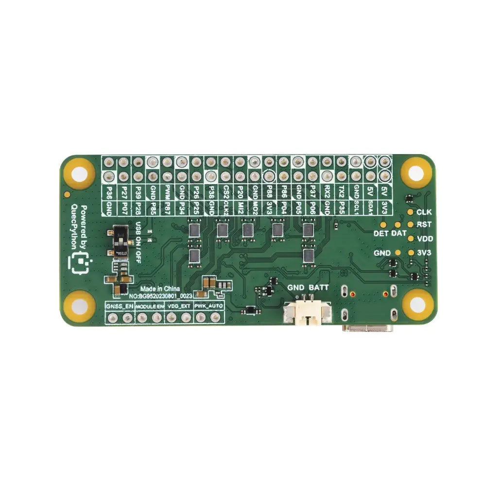 Waveshare BG95 EVB Development Board for QuecPython, Supports LTE/EGPRS Communication & GNSS