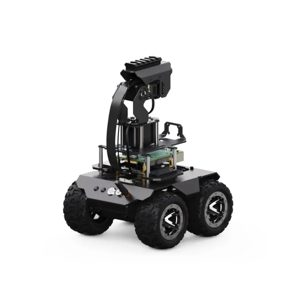 Waveshare RaspRover 4WD AI Robot, Dual Controllers, All-Metal Body, Computer Vision for Pi 4B (US)