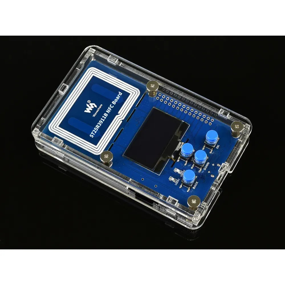 Waveshare ST25R3911B NFC Development Kit, NFC Reader, AT32F413RCT7 Controller, Multi NFC Protocols